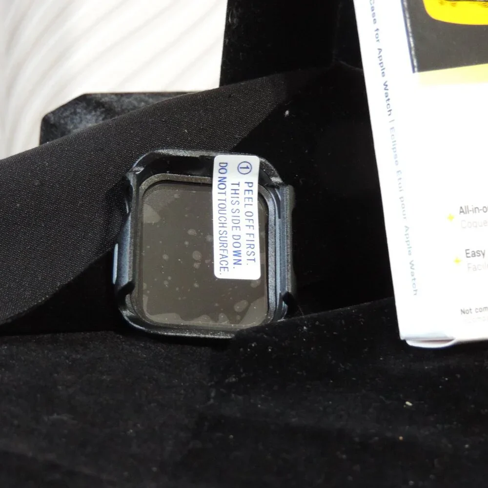 Five (5) 40mm Smartwatch Bumpers Otterbox & other brands. Two w/ Screen Guards